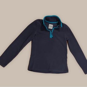 Old Navy blue fleece pullover size small